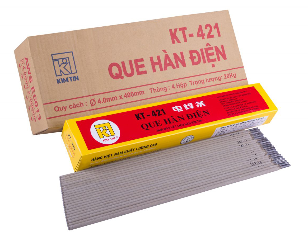 Que hàn sắt KT421 - D3.2 (20Kg/ thùng)