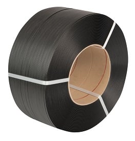 Dây đai PP màu đen 15x0.8mm (1000m/cuộn, 10kg/cuộn)